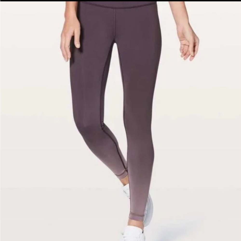 Lululemon Ombré purple Leggings